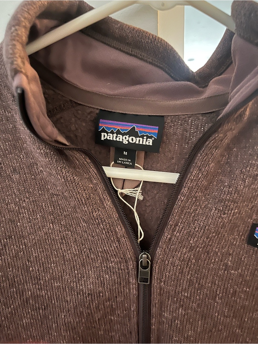 Patagonia Brown/Taupe Quarter-Zip Better Sweater Like New